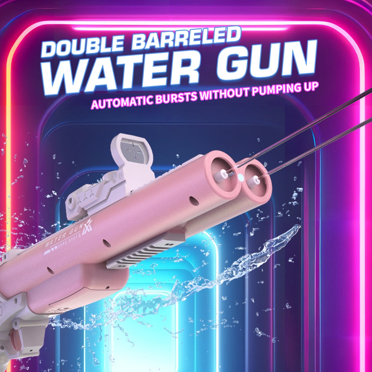 2023 Sniper Gun Electric Water Gun Water Pistol Gun with Double Water Column