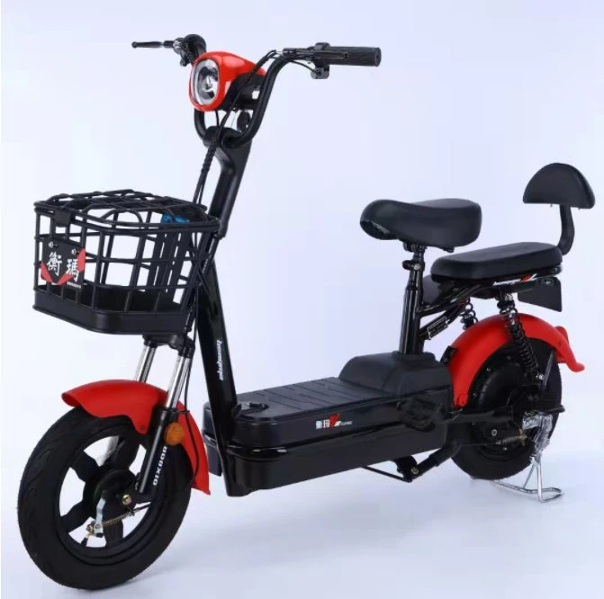 5% Discount 36V/48V/350W Motor Battery E Bike City Bicycle Scooter City Electric Riding with LED Light, Tubeless Tyre China Producing City Bike China Bicycle