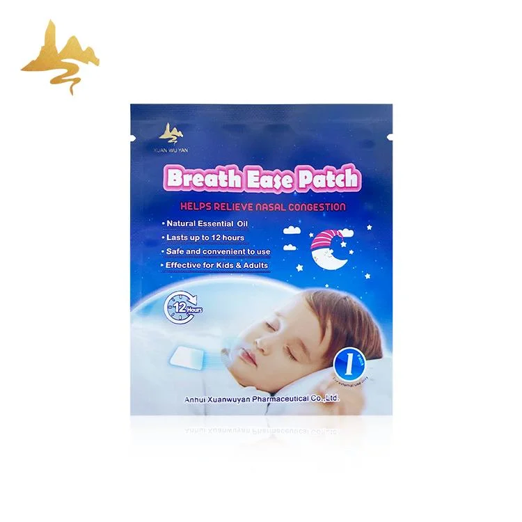 Efecto físico Mint Cooling Hydrogel Kids Breathe Ease Patch for Dormir