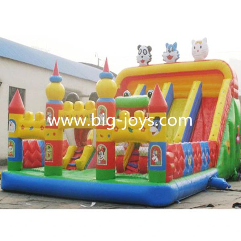 Kids Inflatable Funcity/Bounce House Commercial Inflatable Amusement Park/Inflatable Bouncing Castle