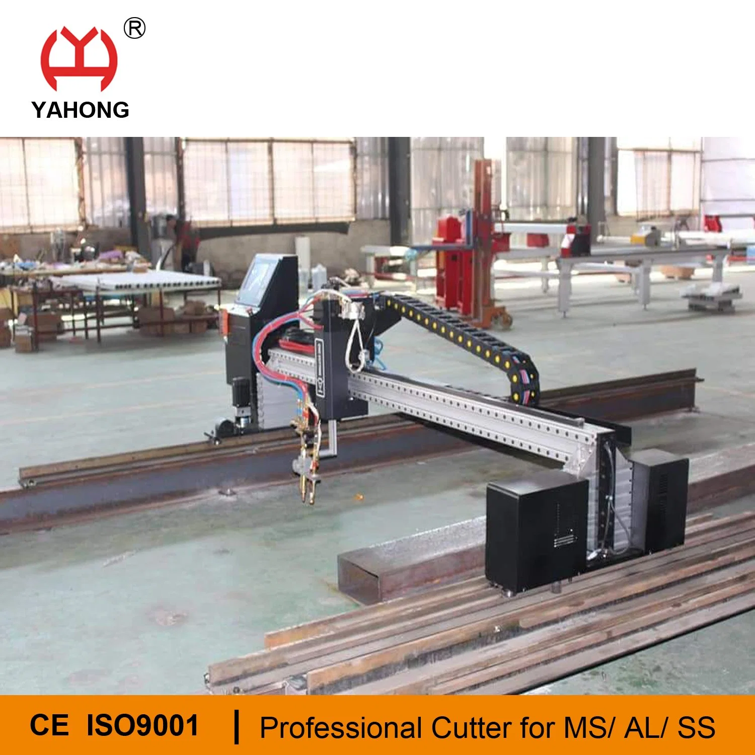 Dragon CNC Flame Plasma Plate Cutting Machine with CE Certificate