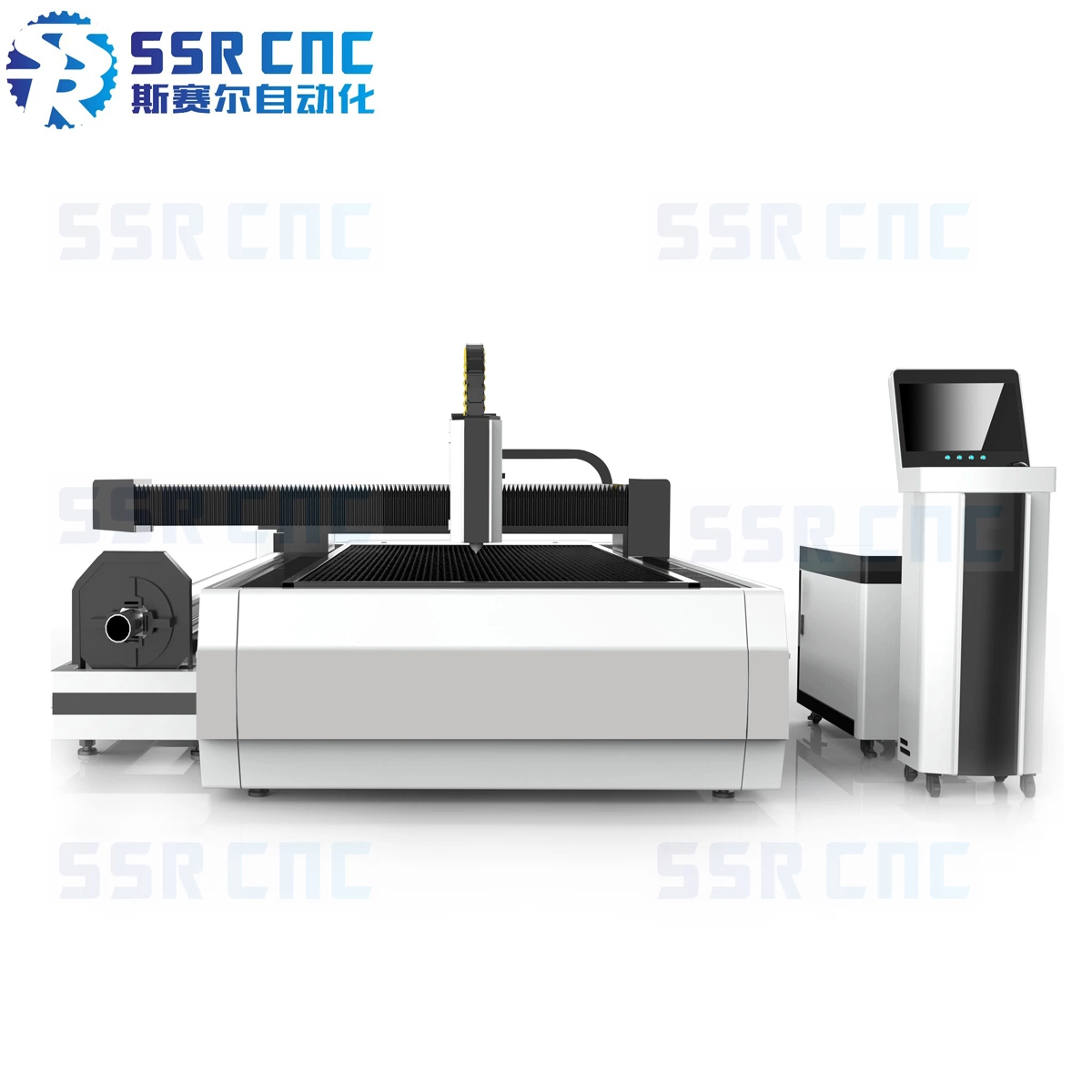 China 1000W, 2000W, 3000, 40000W CNC Metallrohr Faser Laser-Schneidemaschine