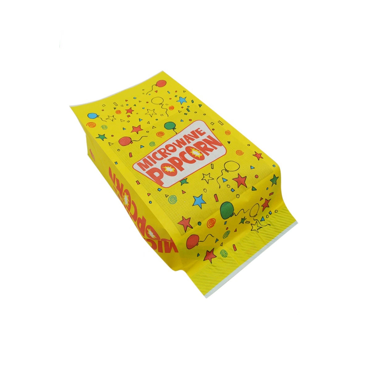 Используется для упаковки продуктов высококачественные бумажные мешки Отопление и взрывозащита Упаковка пакетов для кукурузы Microwavey Popcorn