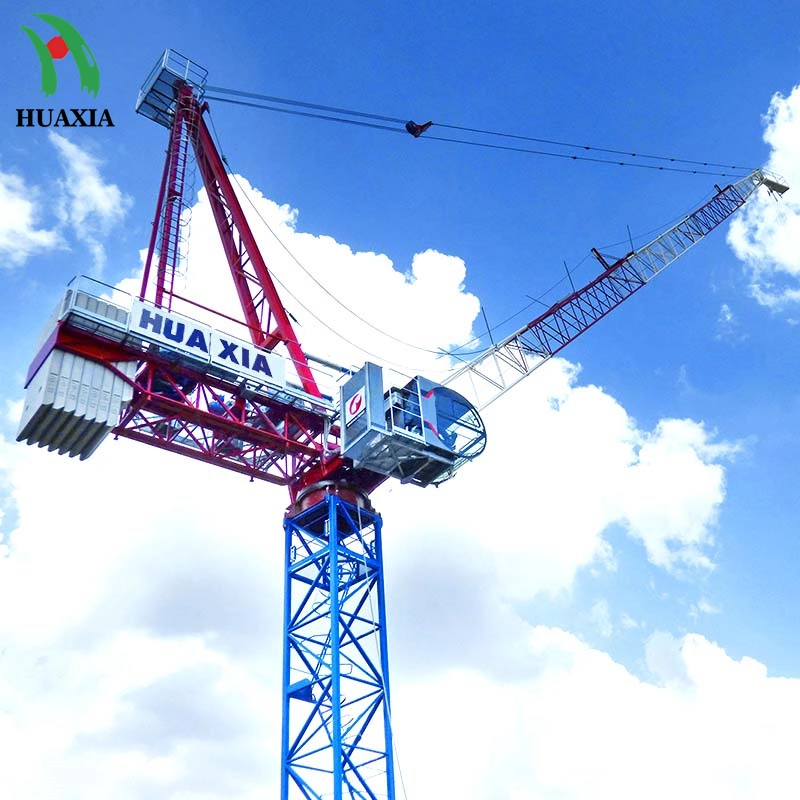 Stationary Max Load 10ton Self-Erecting Luffing China Tower Crane