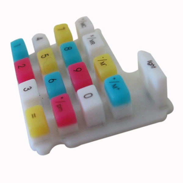 Teclados de borracha condutores para auto Parts Rubber Buttons Hot Selling Teclado de silicone