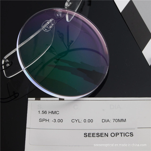 1.56 Hmc Single Vision Ar Coating Lenses for Eyeglasses Optical Lens