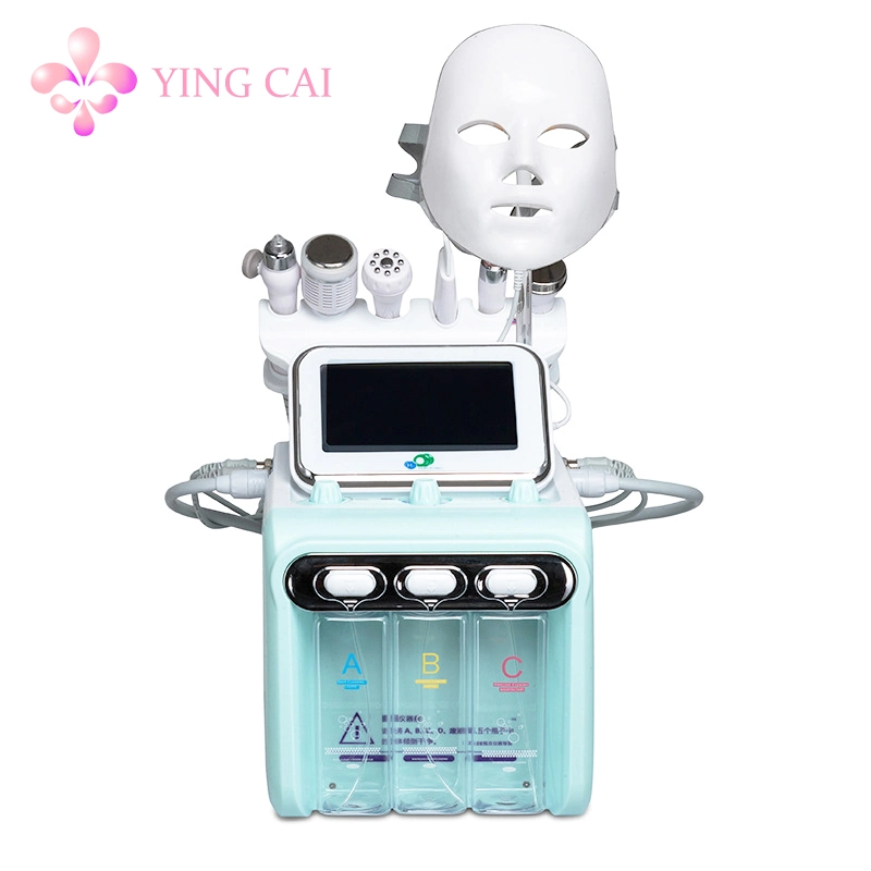 7in1 Multifunction Beauty Hydro Dermabrasion with Skin Detector Anti-Wrinkle Machine