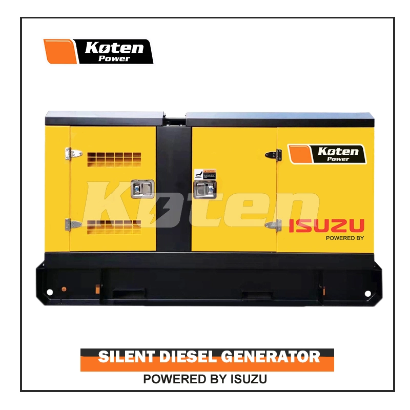 60Hz Single Phase 120/240V 40kw 40kVA Electric Silent Diesel Power Engine Generator