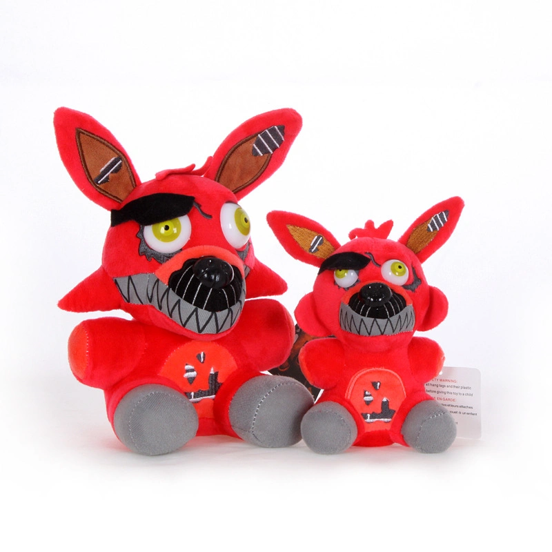 Großhandel Gefüllte Plüsch Spielzeug Freddy Fazbear Bär Foxy Kaninchen Bonnie Chica Peluche Juguetes 5 Nächte im Freddy Plüschtier Toys Gifts