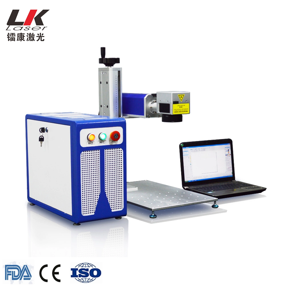 20W Fiber Laser Marker Machine for Plastic Metal Portable Marking