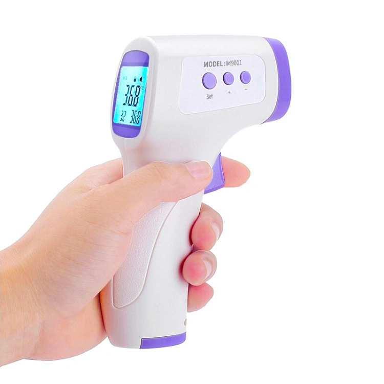 Livraison rapide thermomètre numérique pour les soins de santé thermomètre infrarouge pour oreilles frontales sans contact