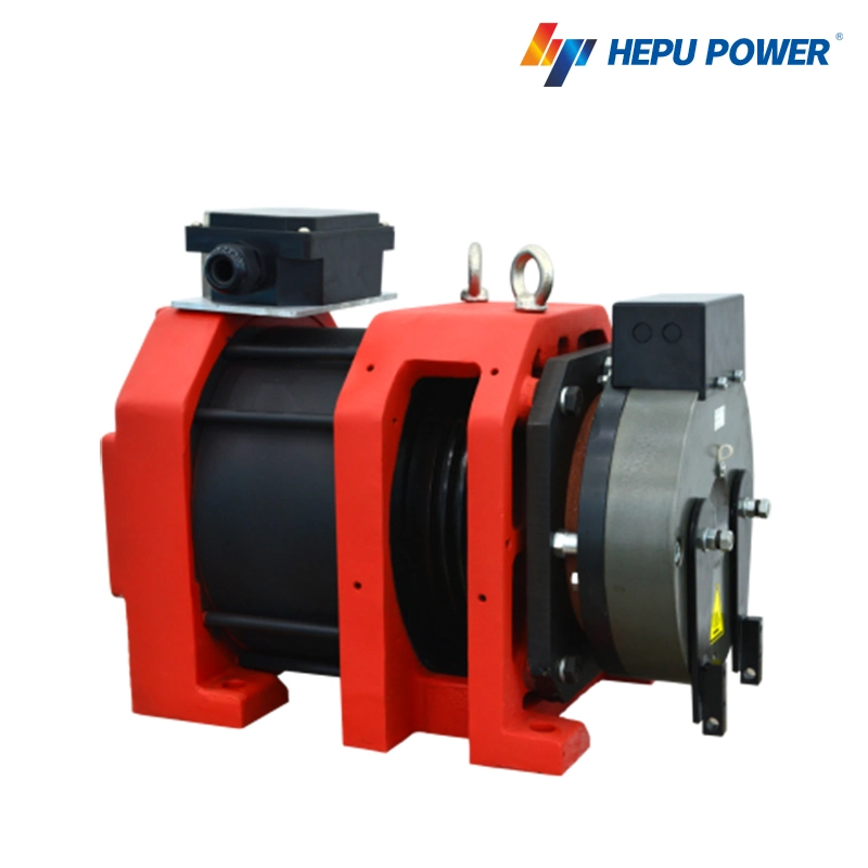 Hepu Power Gearless Traction Machine Permanent Magnet Synchronous Traction Machine