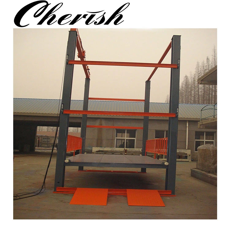 CE Approved Customized Hydraulic Smart 4 Post Floor Transfer Car Lifter