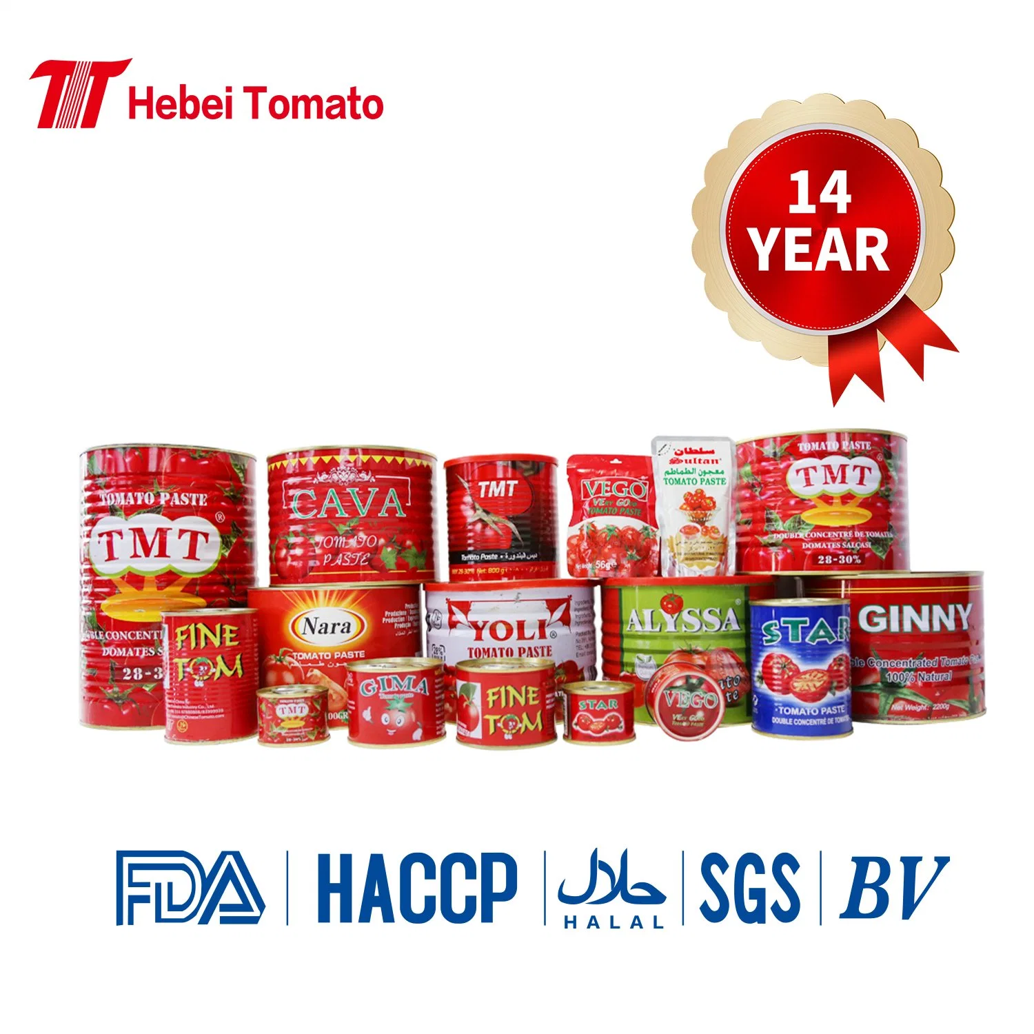 Tin Tomato Paste in Can Tomato Paste Production Line