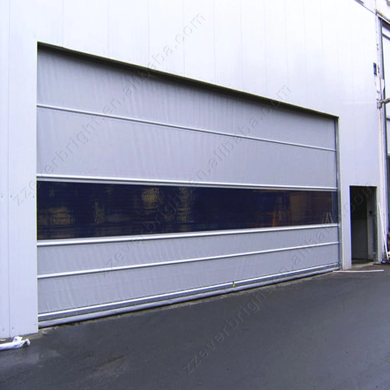 Big Warehouse Used Flexible PVC High Speed Sliding Door