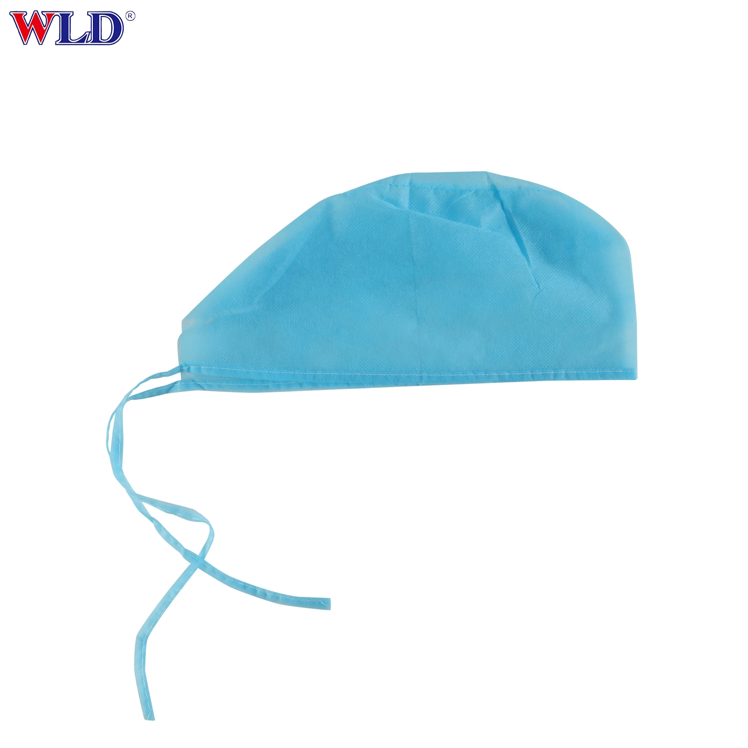 Disposable Non Woven Strip Clip Cap Bouffant Head Cover Hair Net Surgical Doctor Hat Round Mob Cap