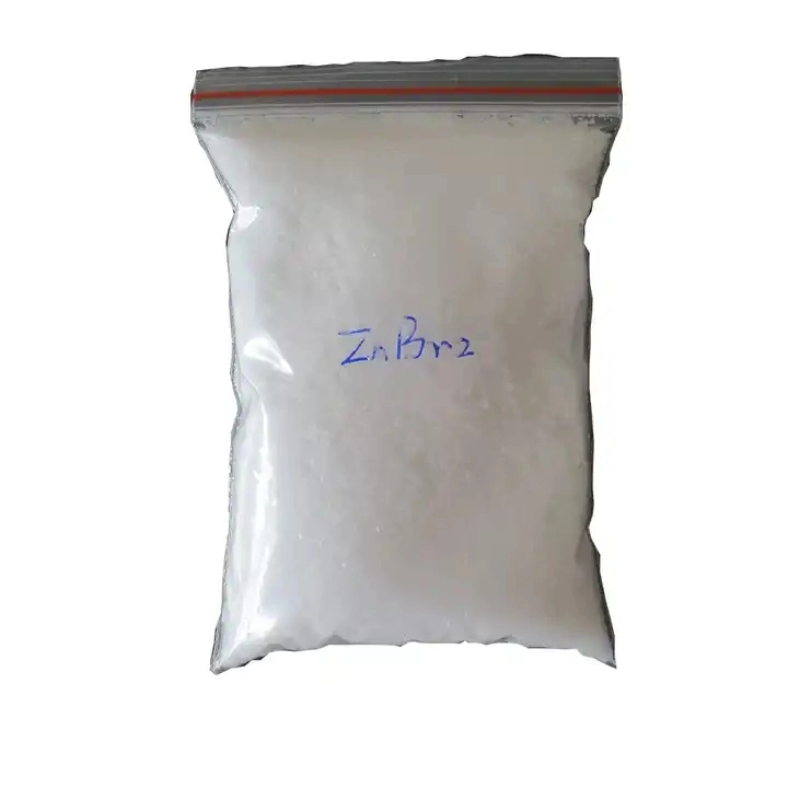 Poudre blanche haute pureté/bromure de zinc liquide 98%/70% min. Finition Znbr2 Fluide