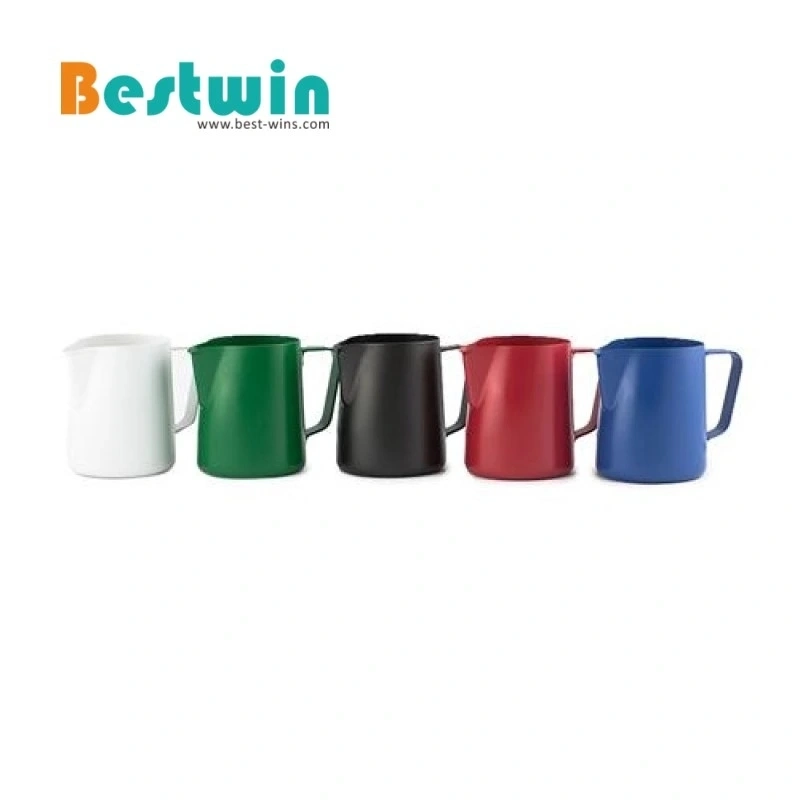 Coffee Milk Frothing Cup Stainless Steel Espresso Milk Frothing Milk Pitcher for Cappuccino