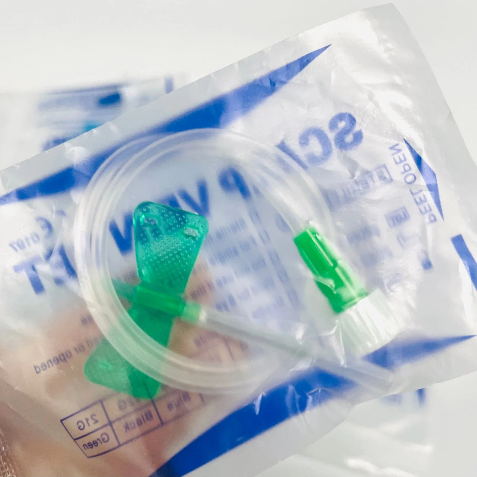 Scalp Vein Set Medical Disposables Infusion Products for Single Use