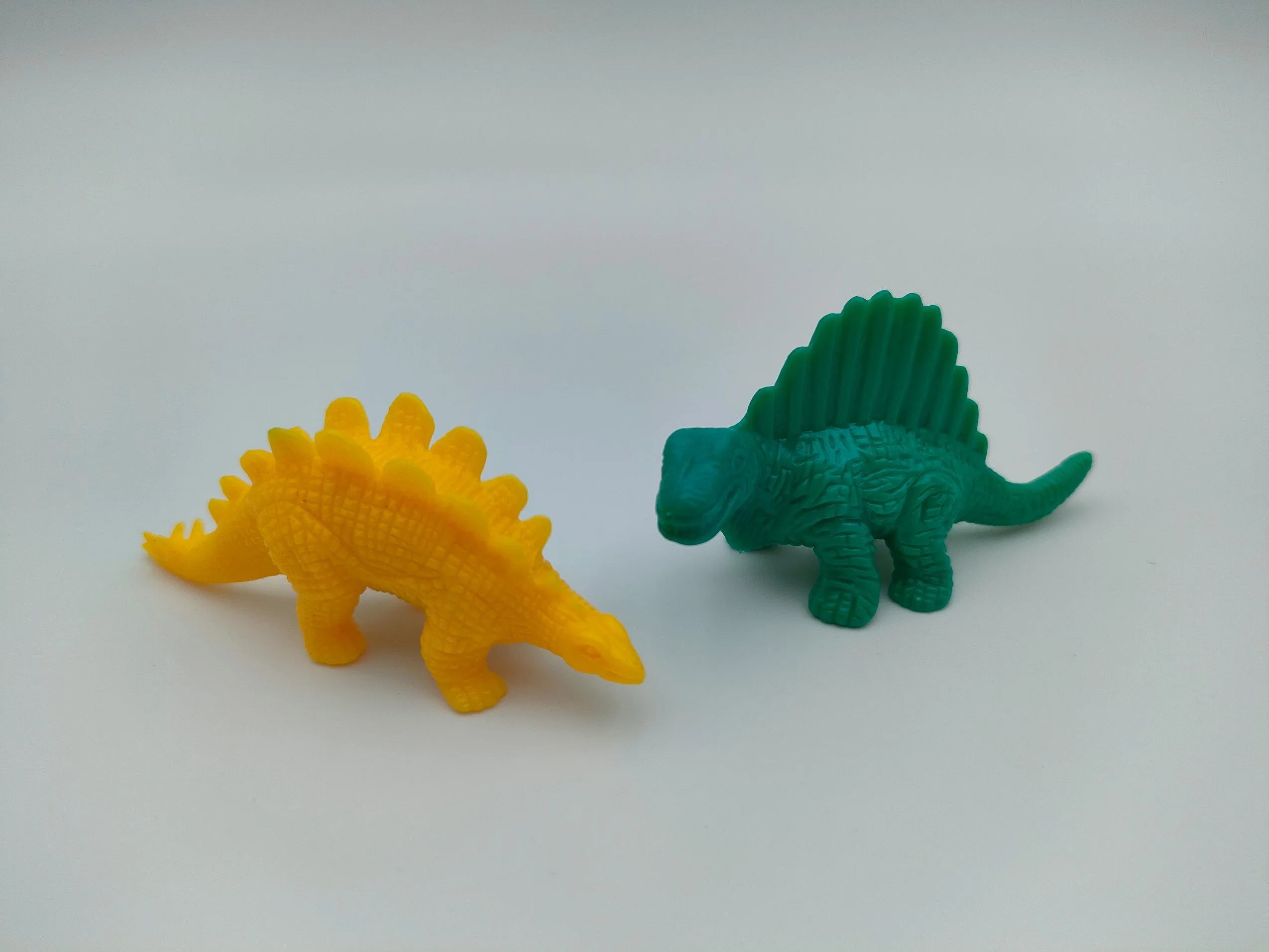 Dinosaurs Variegated Colours Orange Green Red Yellow Blue Purple Figure Dinosaurs Toys