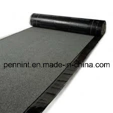 4mm película de aluminio reforzado de fibra de vidrio Material impermeable de betún