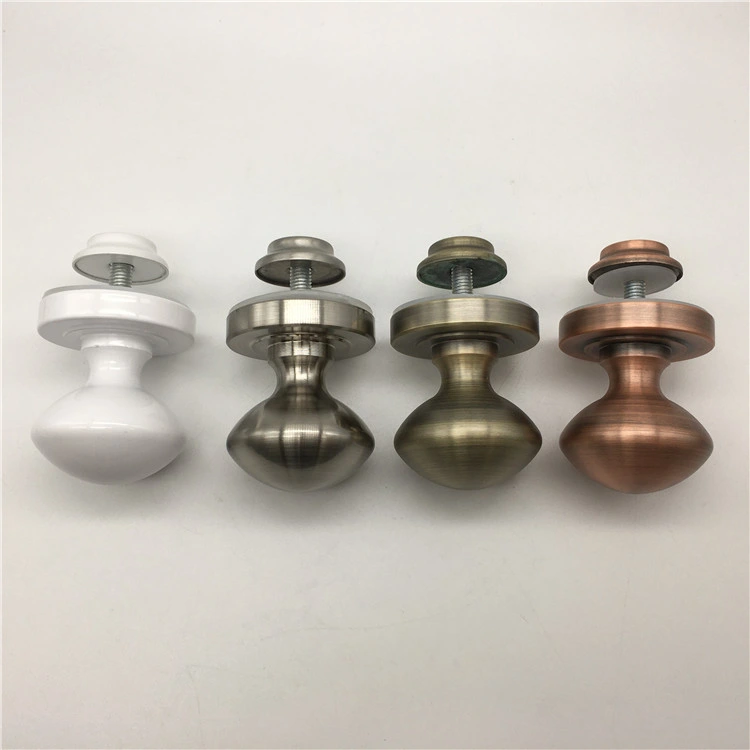 Single Aluminum Alloy Door Knob for Glass Door Wooden Door