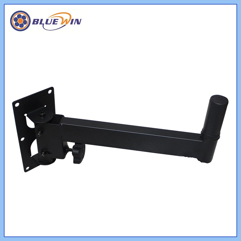 Speaker Bracket Wall Mounted Single Adjustable Metal Black Wall Hanging Brackets Wall Speaker Stand