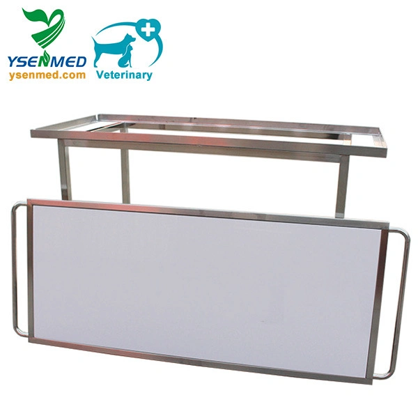 Stainless Steel Veterinary Trolley Table Pet Stretcher