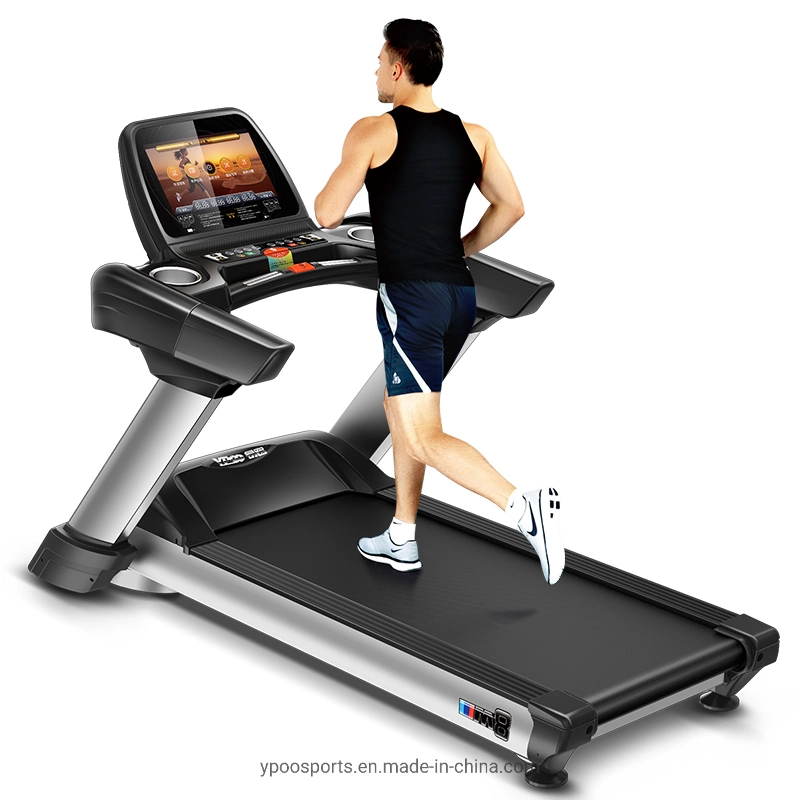 YPoo Fitness AC Gym Fitness Sports Electric Semi Commercial Treadmill