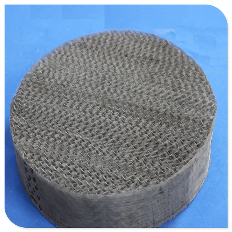 Metal Structured Tower Packing: Perforated Plate Corrugated Packing