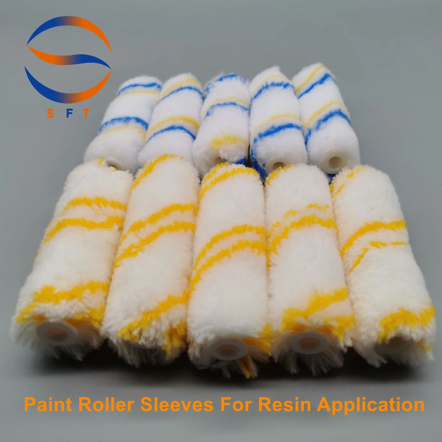 Solvent Resistant White Bristle Brushes for Resins and Gelcoats Laminating