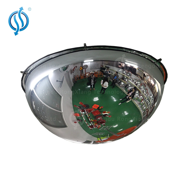 60cm 180 Degree Vision Arylic Safety Convex Mirror Half Dome Round Indoor Security Mirror