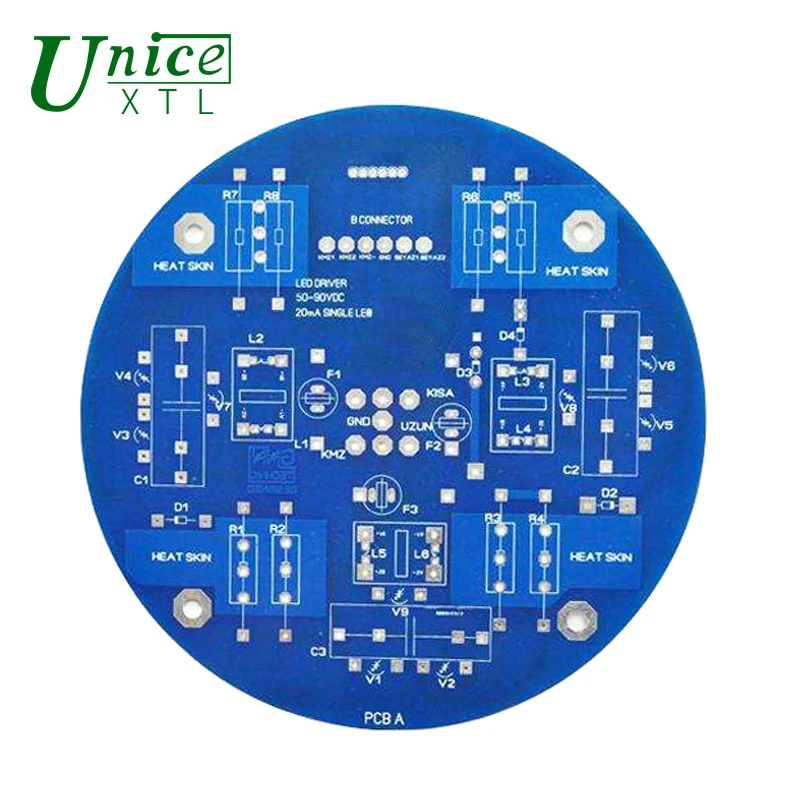 China placa de circuito de PCB de doble cara para LED/electrónica al sudeste Asia