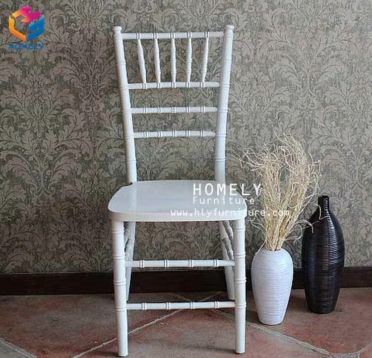 Restaurant Furniture Wedding Metal Iron Aluminum Chiavari Chair for Events