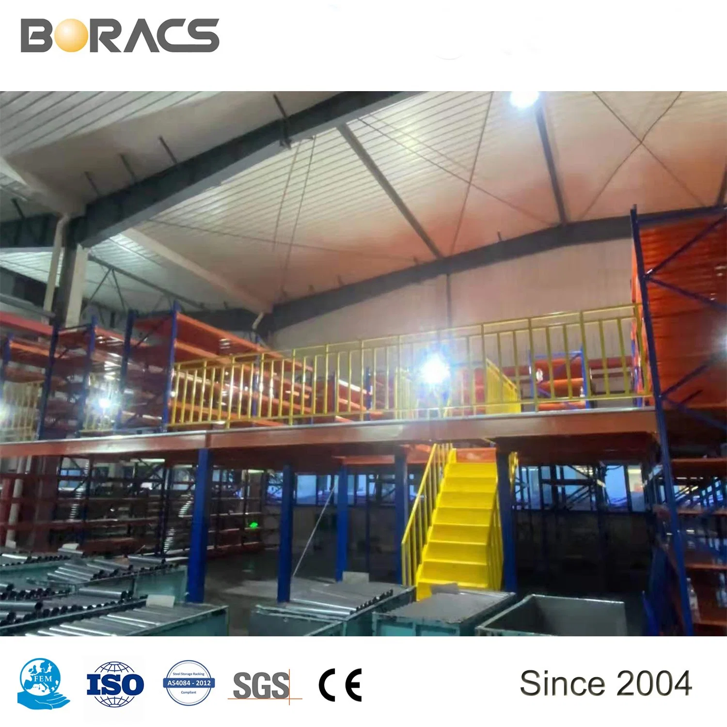 Heavy Duty Warehouse Storage Mezzanine Shelving Warehouse Mezzanine Floor and Mezzanine Flooring