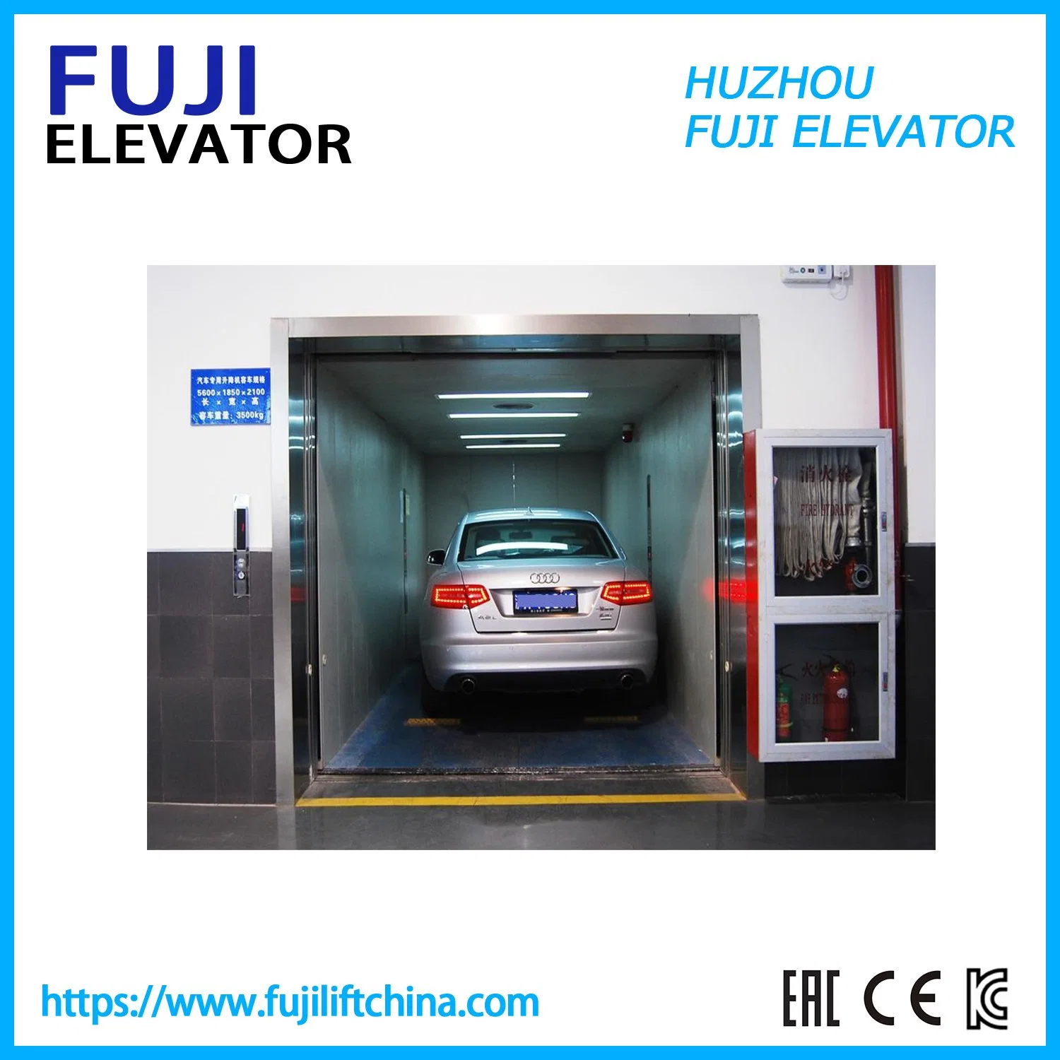 Manufacturer China Factory Auto Home Freight Elevator Garage Car Goods Elevator Lift