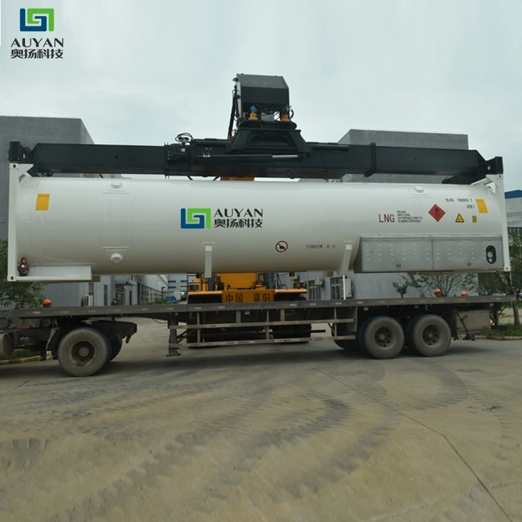 Auyan Chemicals Liquid Tank Container LNG CNG Gas Storage Tank Container