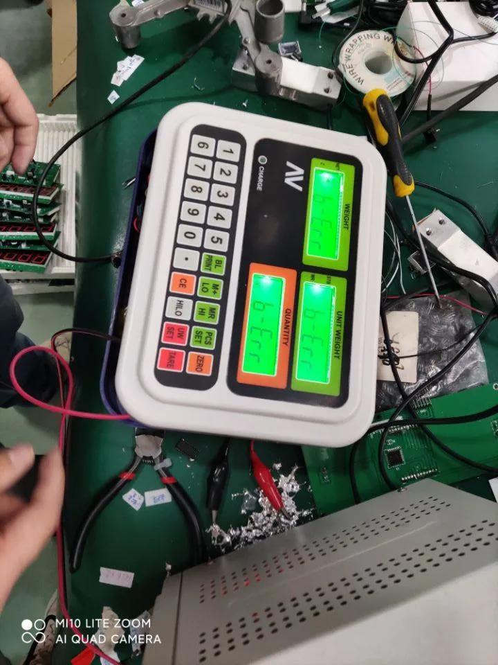 Escala da Plataforma de escala de bancada de contagem Electrónica Industrial (TCS-17)