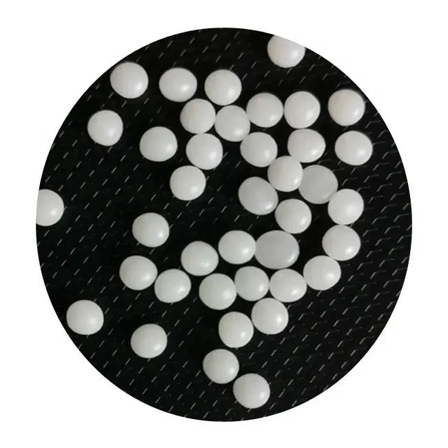 Hot Sale POM Plastic Ball Hard Solid Plastic Ball POM Pon Plastic Cheerleading White Material