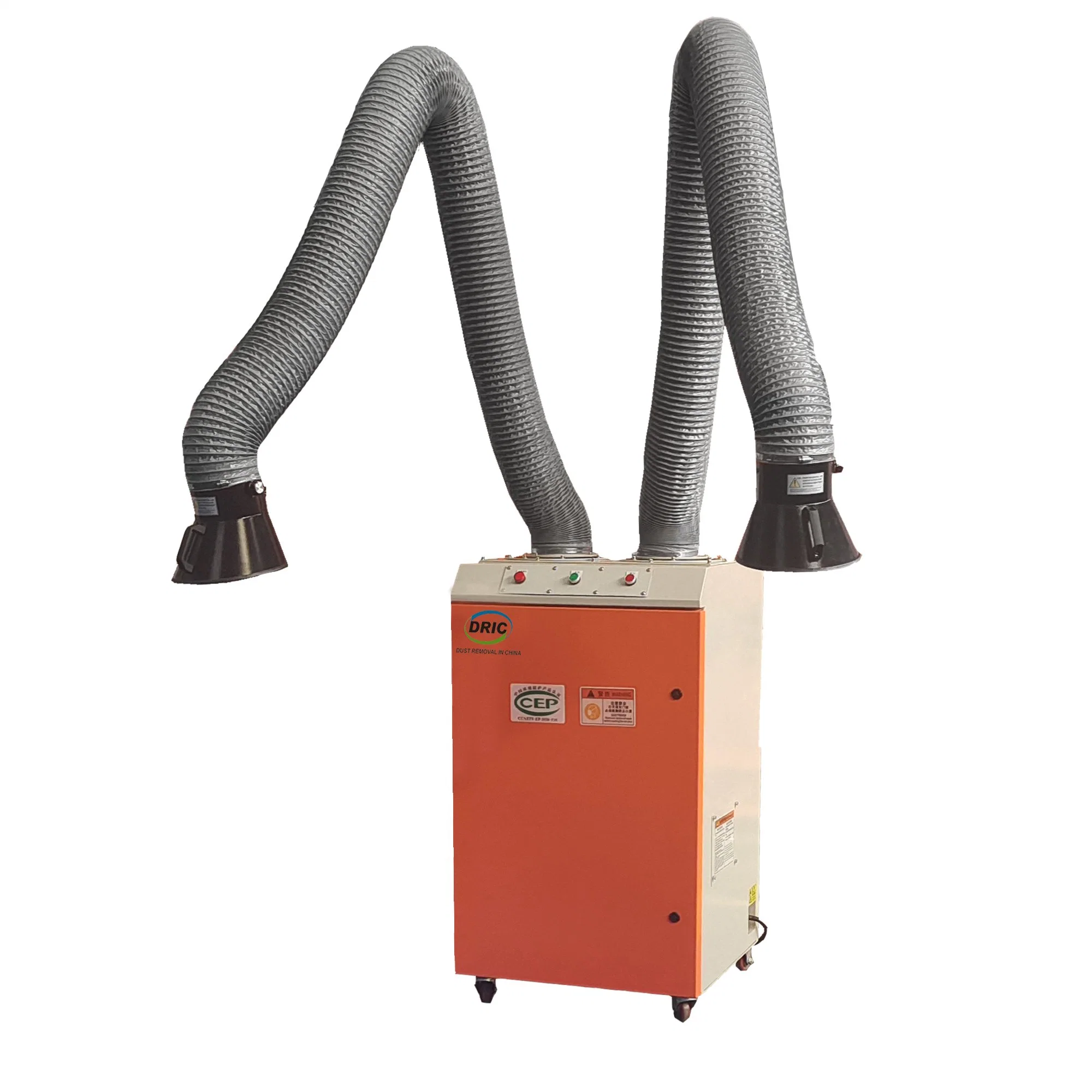 Portable Self-Cleaning Welding Fume Extractor for Machine Shop