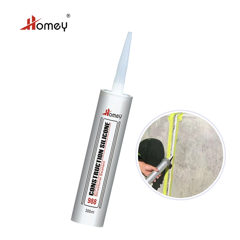 Homey Weatherproofing Silicone Sealant Glass Adhesives Waterproof Silicone Sealant