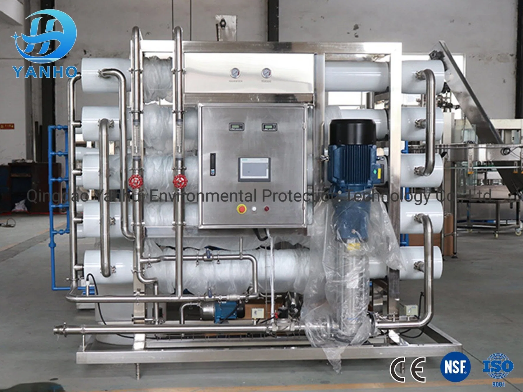 Industrial Water Treatment Ultra Pure Water Reverse Osmosis System EDI Water Purification Equipment