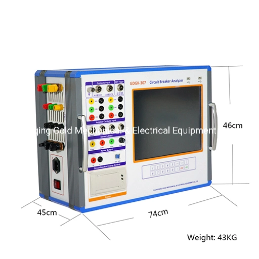 معدات اختبار قاطع دائرة الفولطية العالية الأوتوماتيكية Gdgk-307 IEC62271