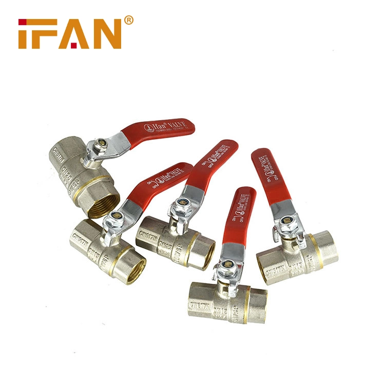 Ifan 1/2" 3/4" 57-3 Brass Water Ball Valve Brass Ball Valve