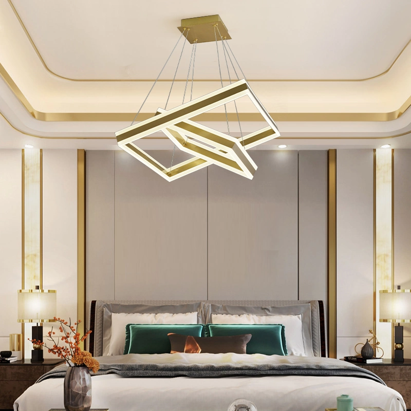 Aluminium /Acrylic / LED Modern Decorative Pendant/Chandelier /Hangong Light /Lamp for Hotel /Home