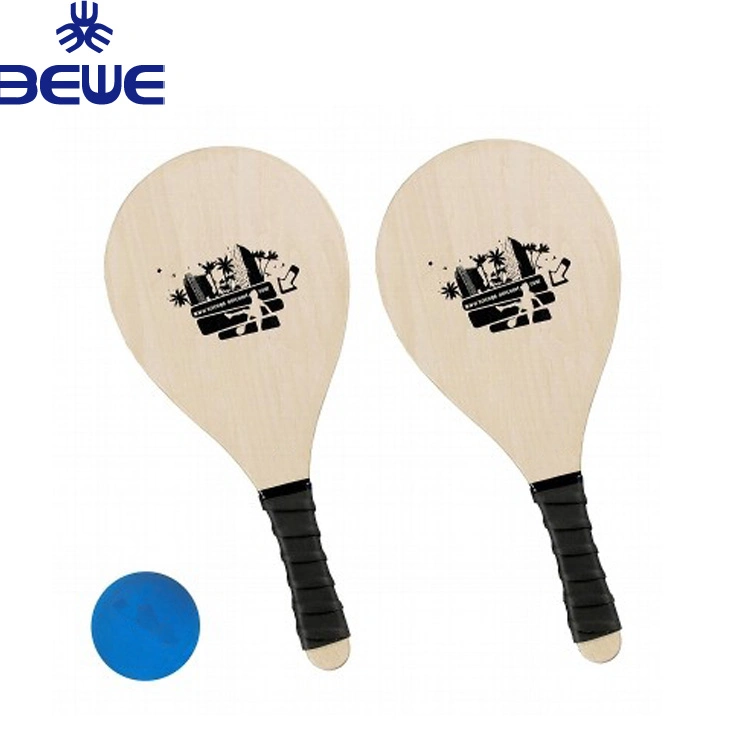 Best Selling Hot Sale OEM Wooden Beach Rackets