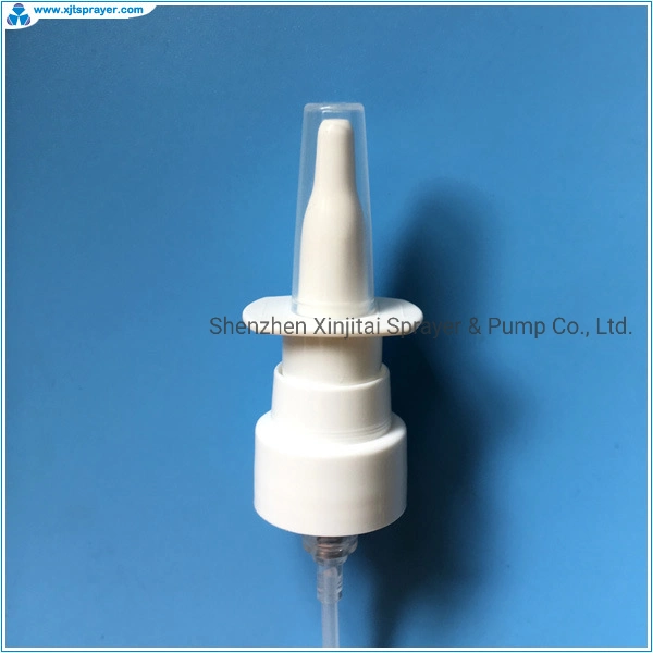 Pharmaceutical Use 15ml HDPE Snap on Nasal Spray Pump Bottle