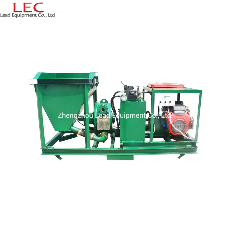 Lds1500g Gasoline Engine Type Shotcrete Small Concrete Pump