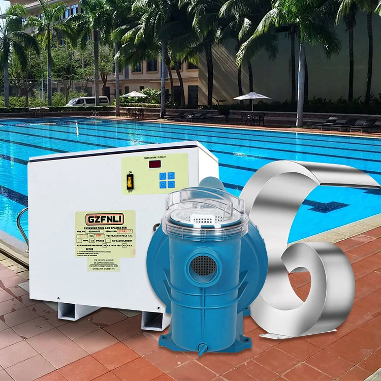 Conjunto completo de agua de filtro de arena Pumu Escalera Piscina Cascada piscina Accesorios