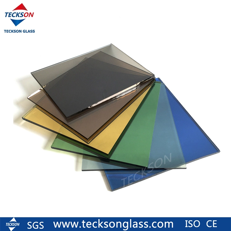 Transparente /Bronce/Gris/ Negro/Azul/ Float Float Glass for Building